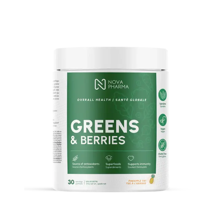 Miniature : NOVA PHARMA - Greens & Berries, 30 portions