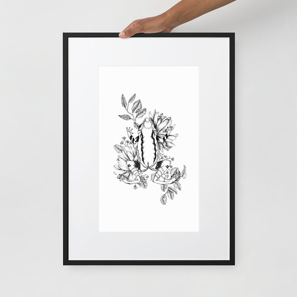 Thumbnail: Print Enmarcado Rana