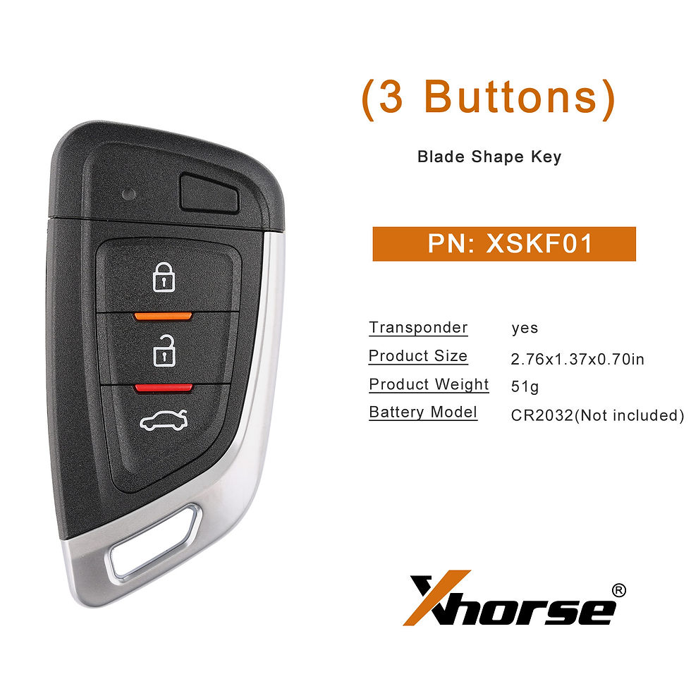 Миниатюра: Ключ універсальний Smart XSKF01EN 3 but Xhorse-VVDI