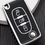 Прев'ю: Fashion TPU Car Flip Key Case Cover For Peugeot 107 207 307 308 407 607 3008 500
