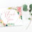 Thumbnail: Feminine Florals Pink and Greenery Thank You Card