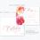 Thumbnail: Bright Pink Floral Wedding Invitation Suite