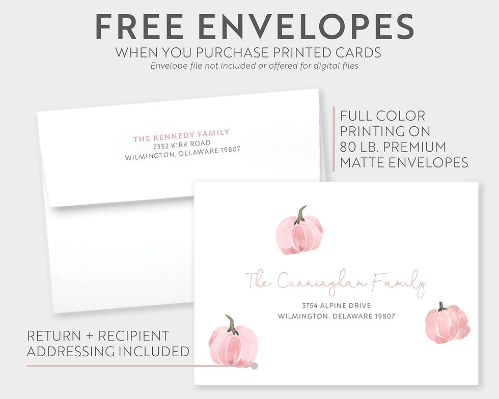 Thumbnail: Little Pumpkin Blush Pink Fall Birthday Invitation