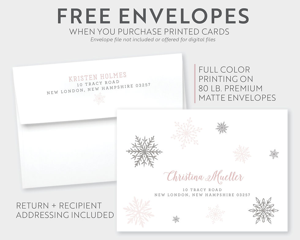 Thumbnail: Baby it's Cold Outside Pink Glitter Snowflakes Baby Shower Invitation