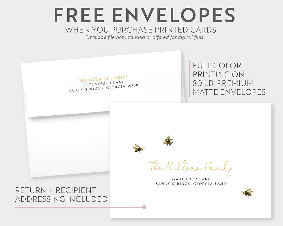 Thumbnail: Minimal and Modern Have You Heard the Buzz? Bee Birthday Invitation