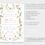 Thumbnail: CARSON | Blush Wildflower and Greenery Vines Invitation Suite