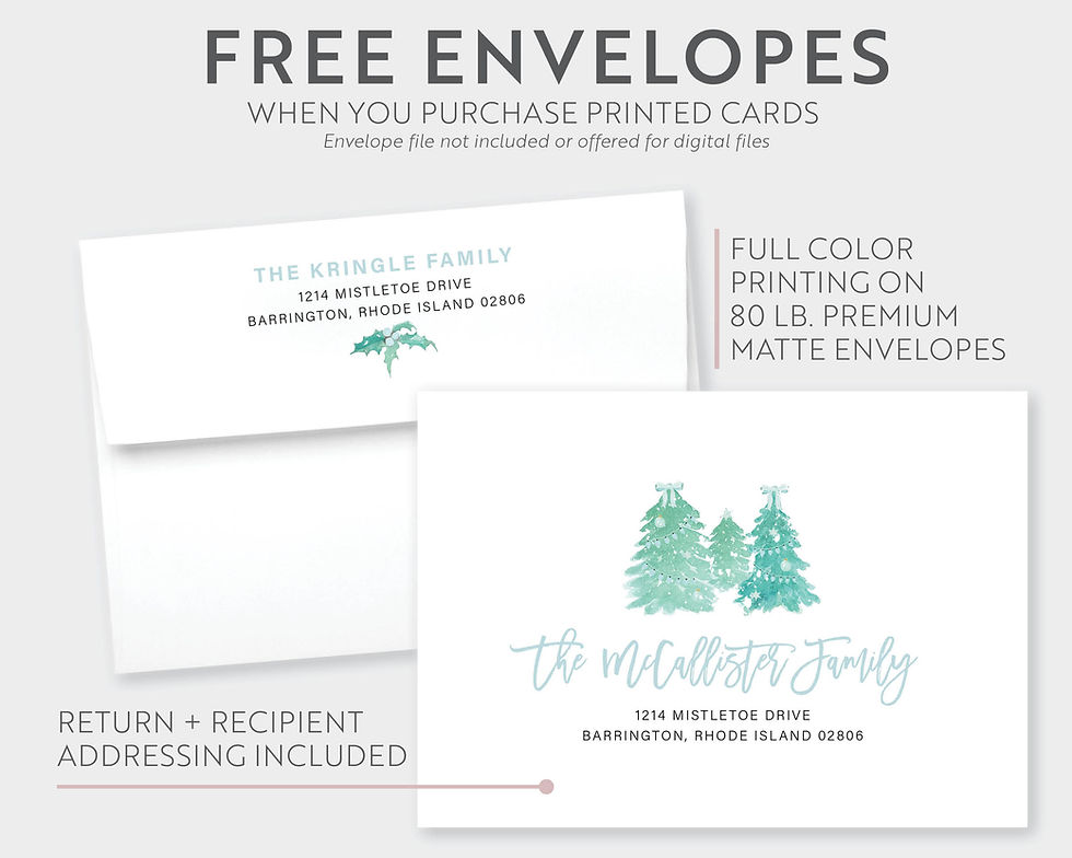 Thumbnail: BIANCA | Oh What Fun Blue Winter Birthday Invitation