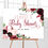Thumbnail: Pink and Blush Floral and Pumpkins Fall Welcome Sign