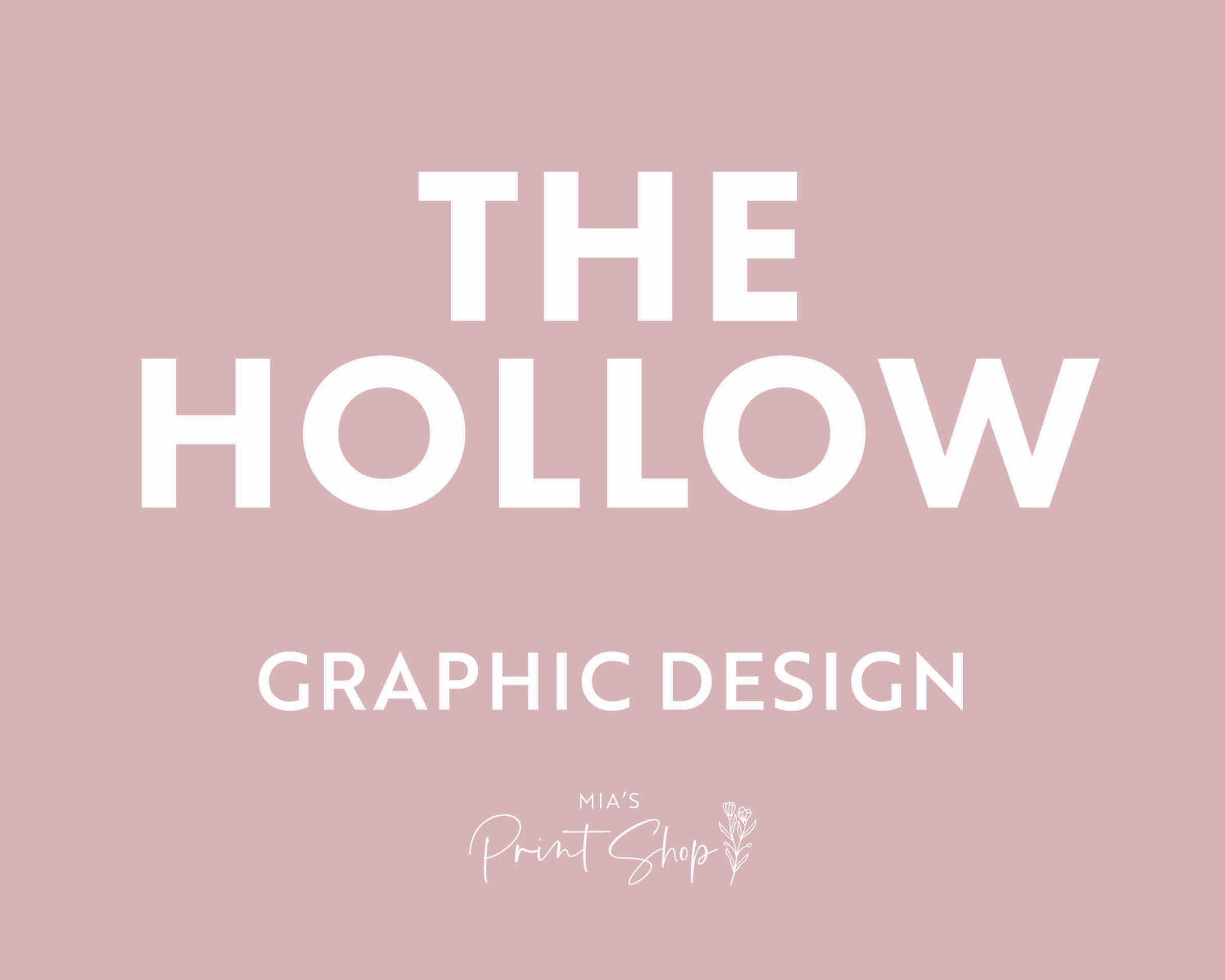 The Hollow Graphic Design