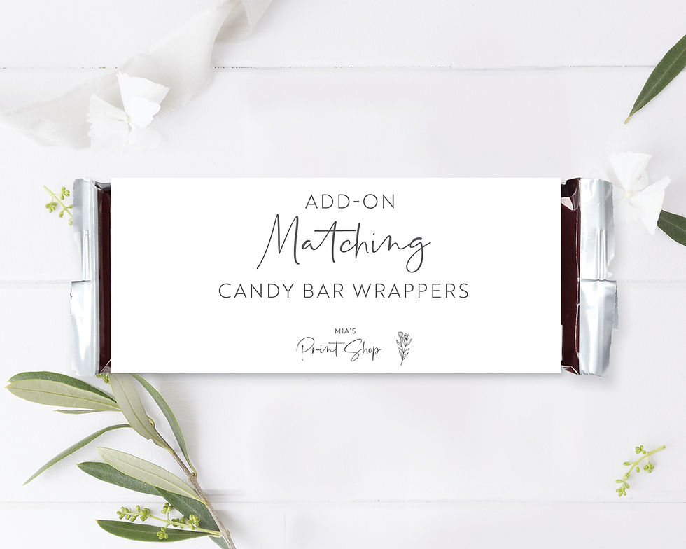 Thumbnail: Add Matching Candy Bar Wrappers