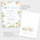 Thumbnail: Blue Daisies and Floral Baby Shower Invitation