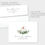 Thumbnail: Fall Greenery White Pumpkin Baby Shower Inviation