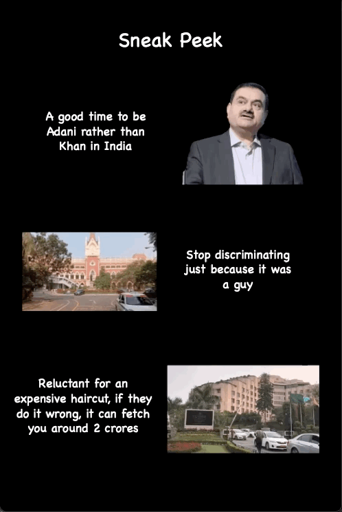 Sneak Peek
Stop discriminating just because it was a guy
Reluctant for an expensive haircut, if they do it wrong, it can fetch you around 2 crores