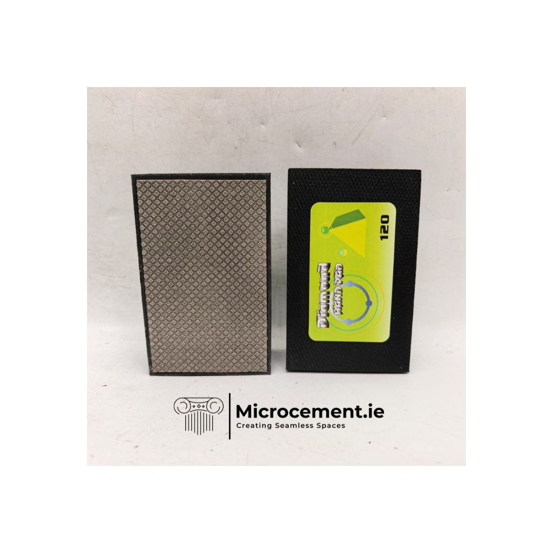 Diamond Hand Sanding Pads P60 - P120