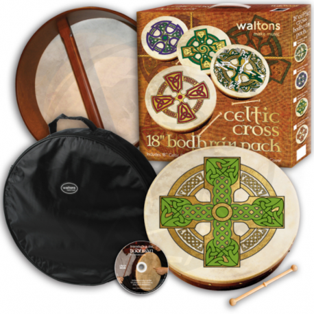 WALTONS Bodhran 18" à motifs