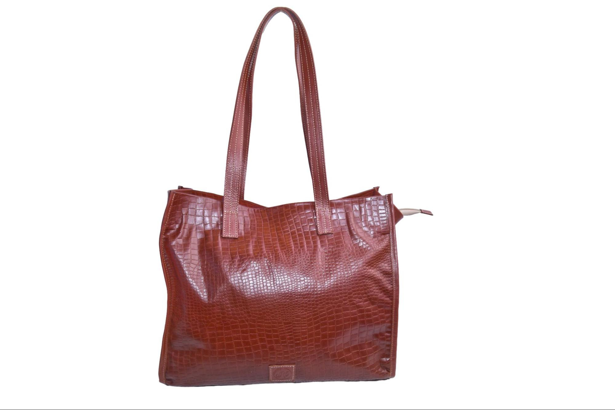 Cartera lateral piel