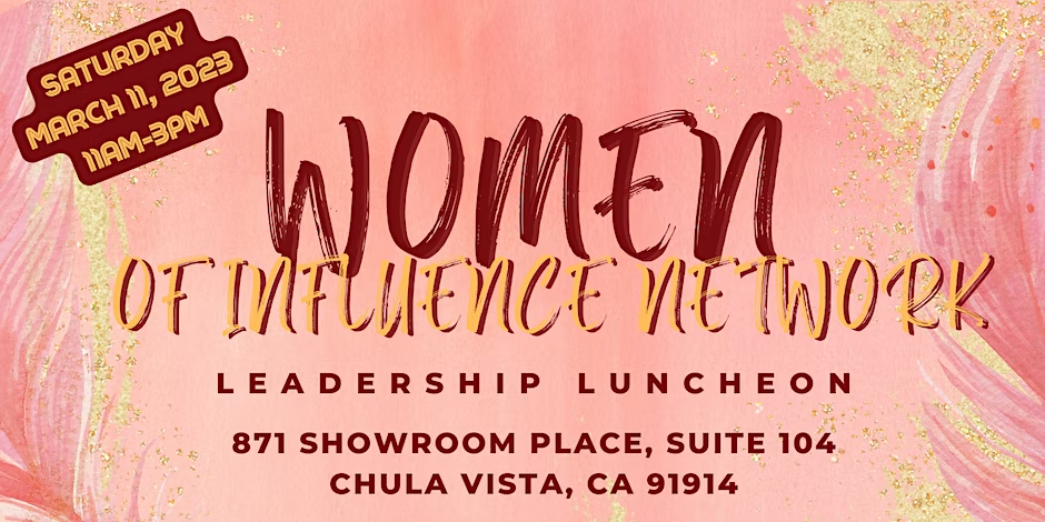 Women of Influence Network Leadership Luncheon