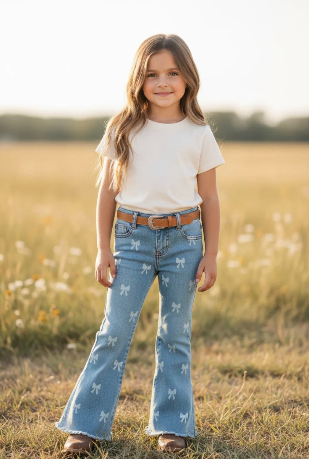 Oh So Girly! All The Bows Jeans 