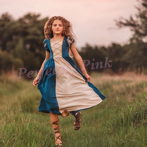 open lace back dress PRINCESS ROSALINA TWIRL DRESS