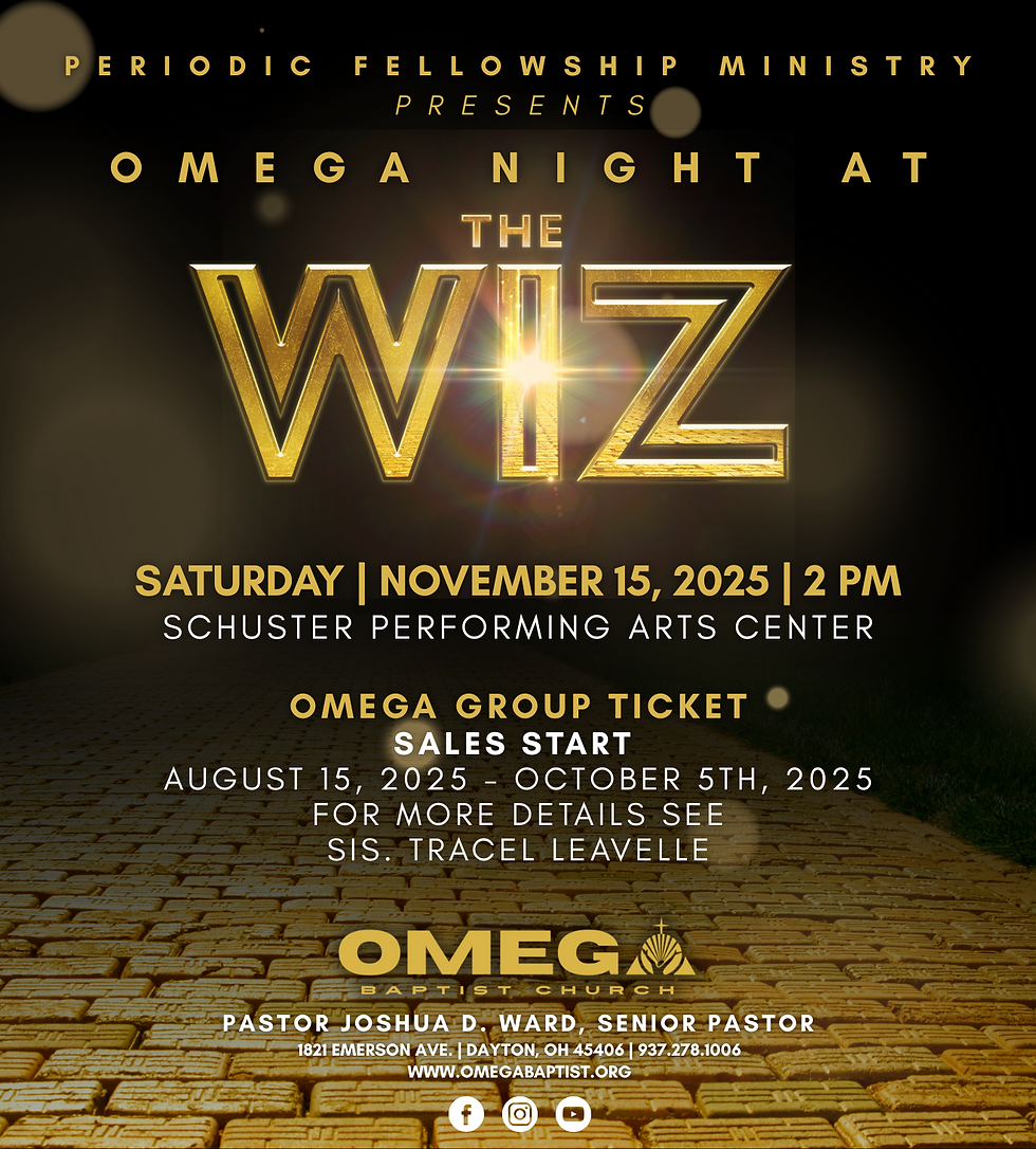 Periodic Fellowship Ministry presents: A Night at The Wiz