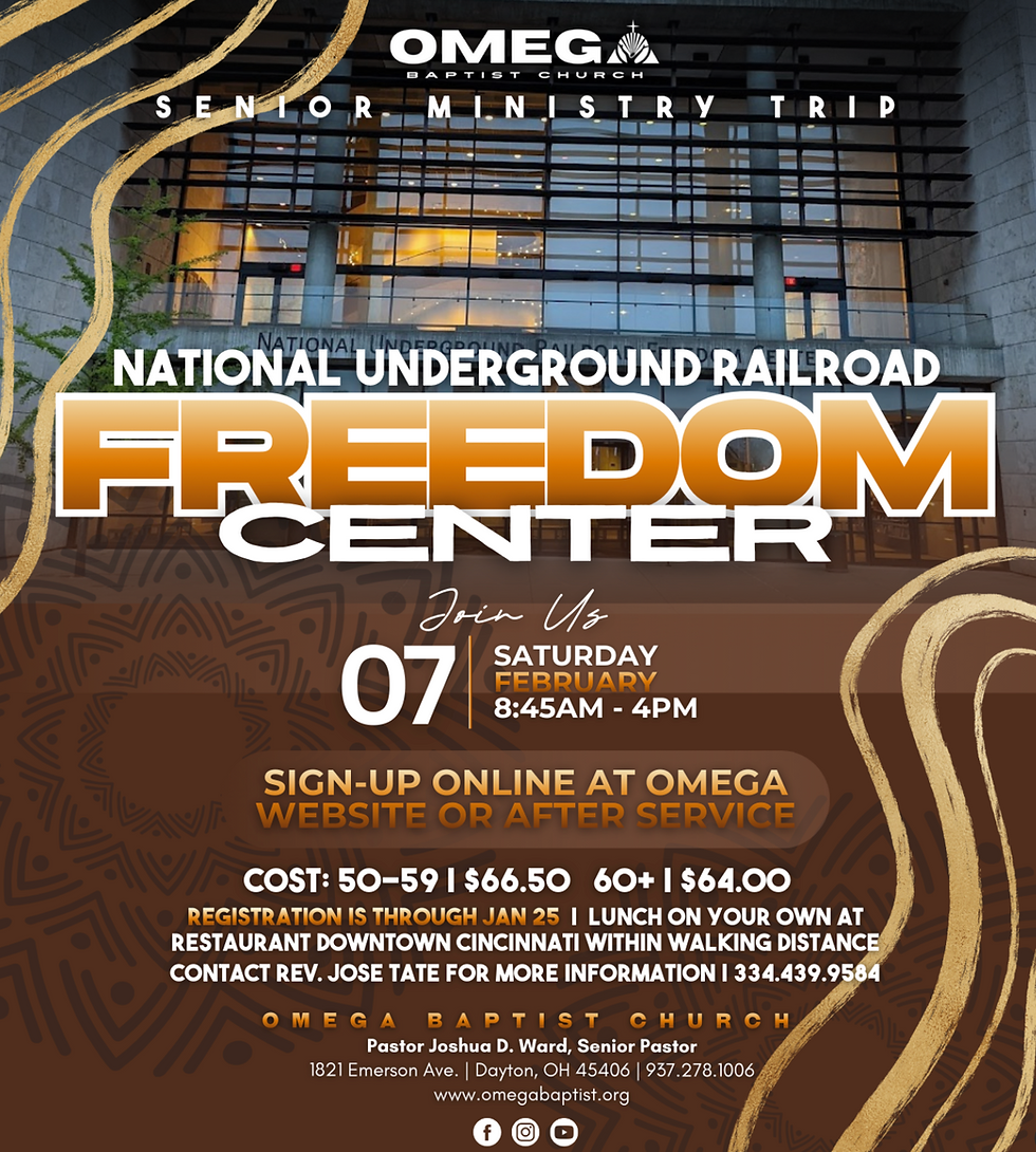 Senior Ministry Travel Club: Freedom Center