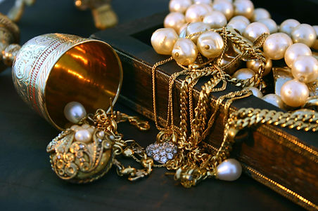 Gold Jewelry Display