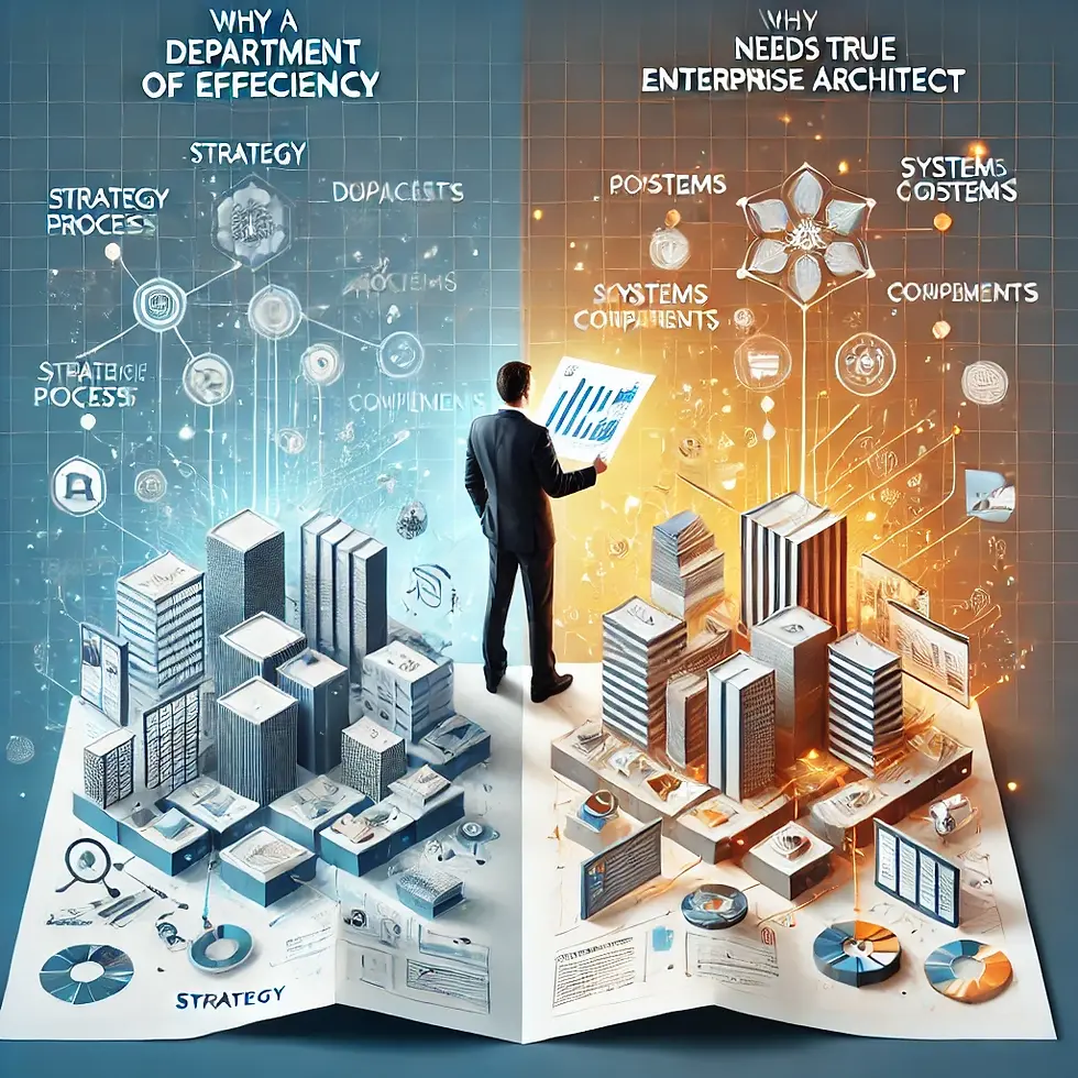 Why Every Enterprise Needs a Department of Efficiency