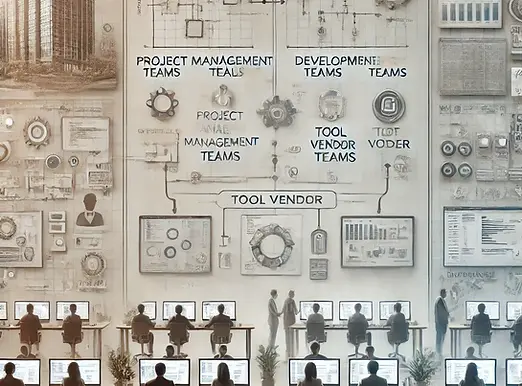 Architecture Teams, Project Management Teams, Development Teams, Tool Vendor Team.png