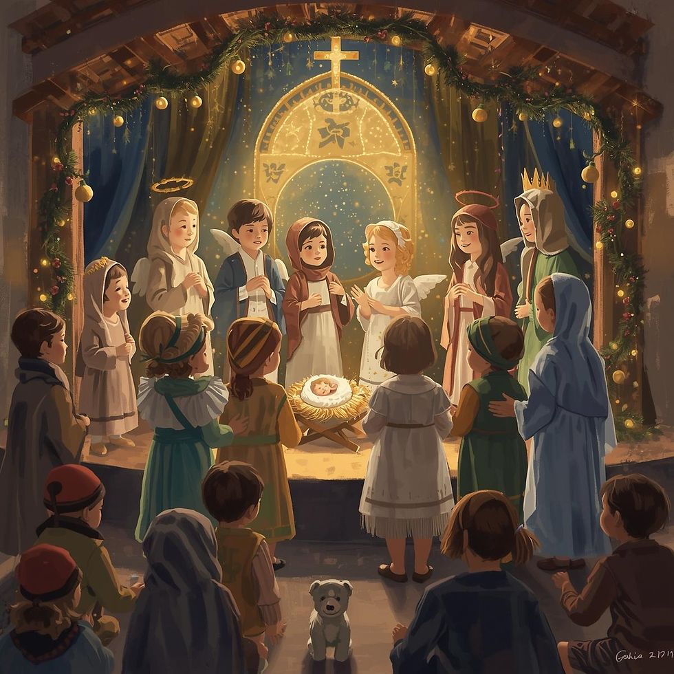 Little Lambs Christmas Pageant