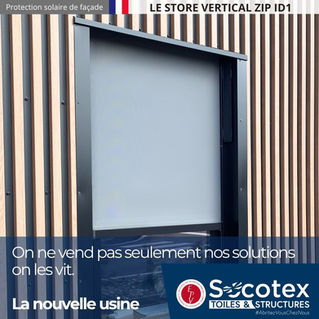 Ce bâtiment, c'est le nôtre. On vous dit tout sur nos stores de façade