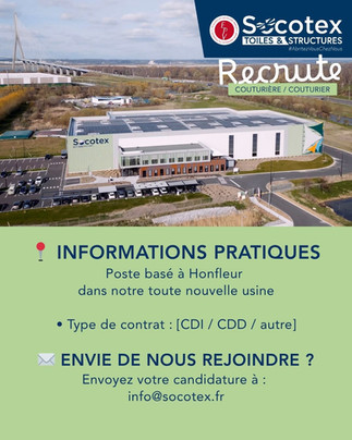 Poste basé à Honfleur dans notre toute nouvelle usine