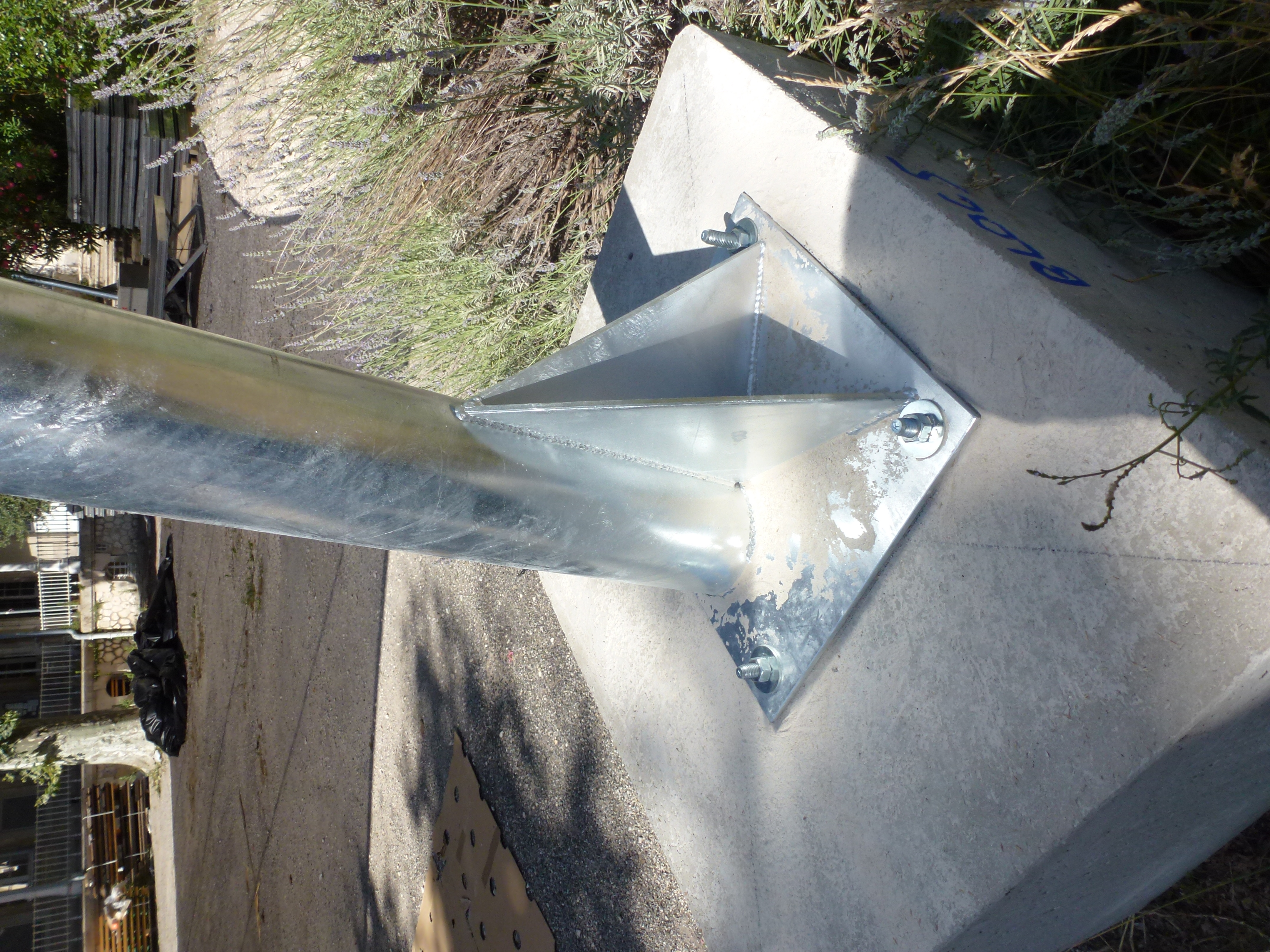 Abrivoile mât fabrication spéciale