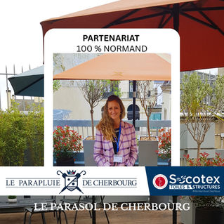 Partenariat Entreprises du Patrimoine Vivant Normandie : Socotex et Le Parapluie de Cherbourg
