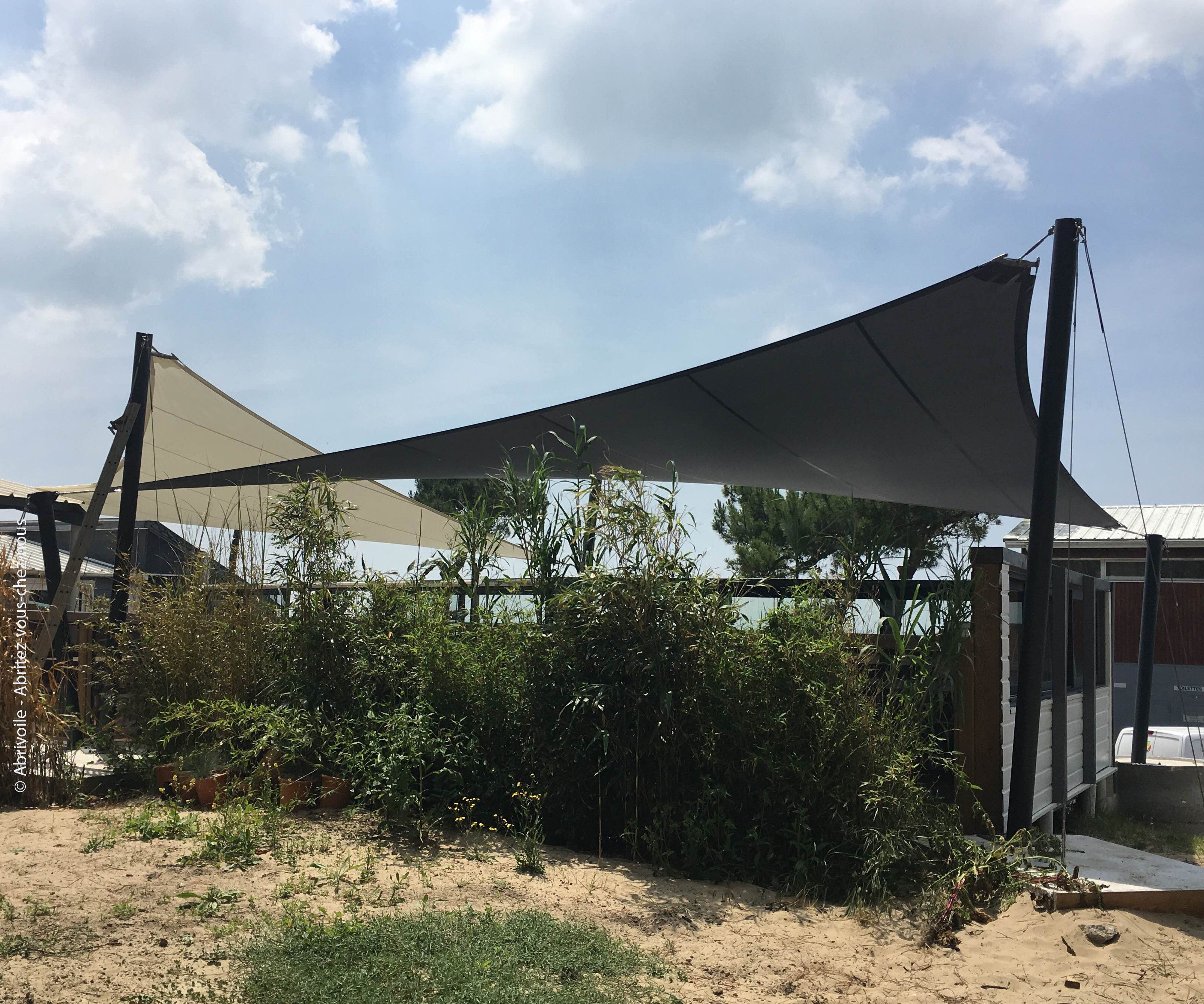 Voile d'ombrage en Soltis W96