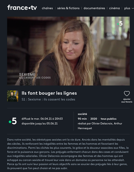 Visionnez-vite en replay #ilsfontbougerleslignes #Olivierdelacroix #DéborahPeyrucq
