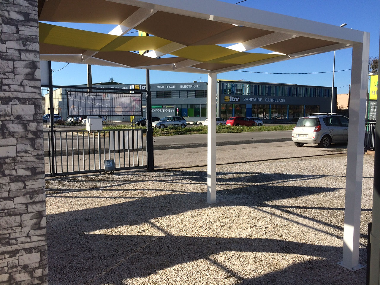Pergola ID3 toile duo