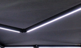 Bras avec éclairage led intégré