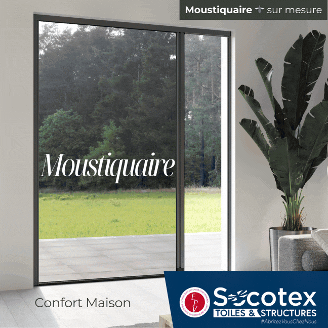 MOUSTIQUAIRE sur mesure socotex