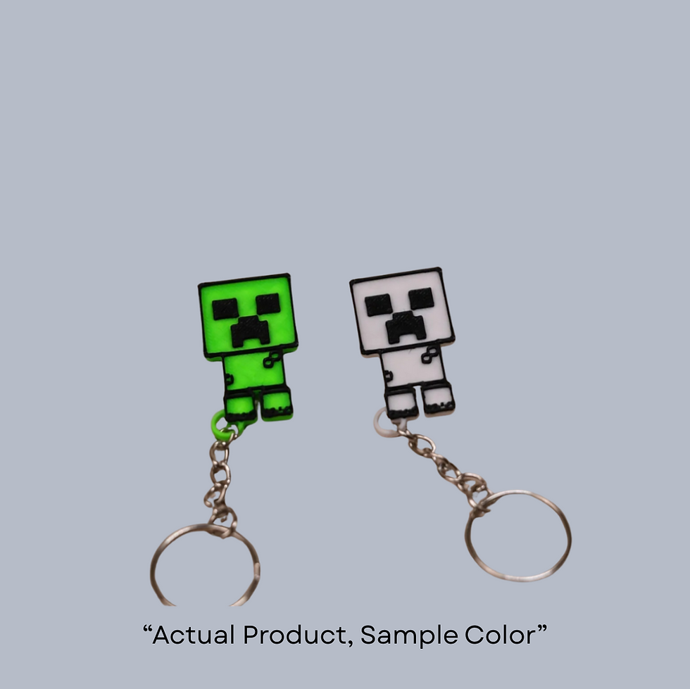 Minecraft Creepers Key Chain
