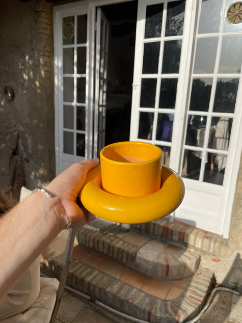 Gustaf Westman Objects Chunky Cup Yellow