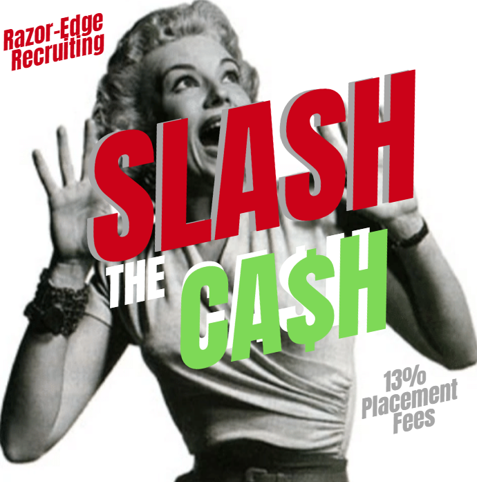 Logo-Razor-Edged Recruiting-Slash The Ca