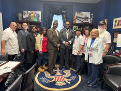 Met with a very supportive Dr Ryan Shelby in the Office of Congresswoman Frederica Wilson