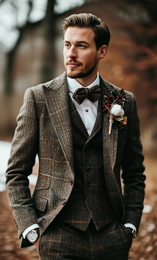 Exploring the Essence of Winter Wedding Suits for the Perfect Nuptial Look — free download