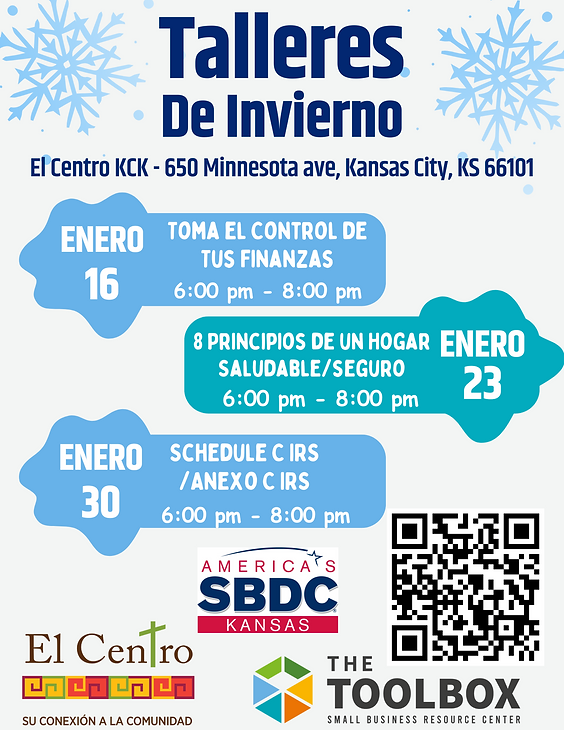 Talleres de Invierno - 8 Principios de un Hogar Saludable/Seguro