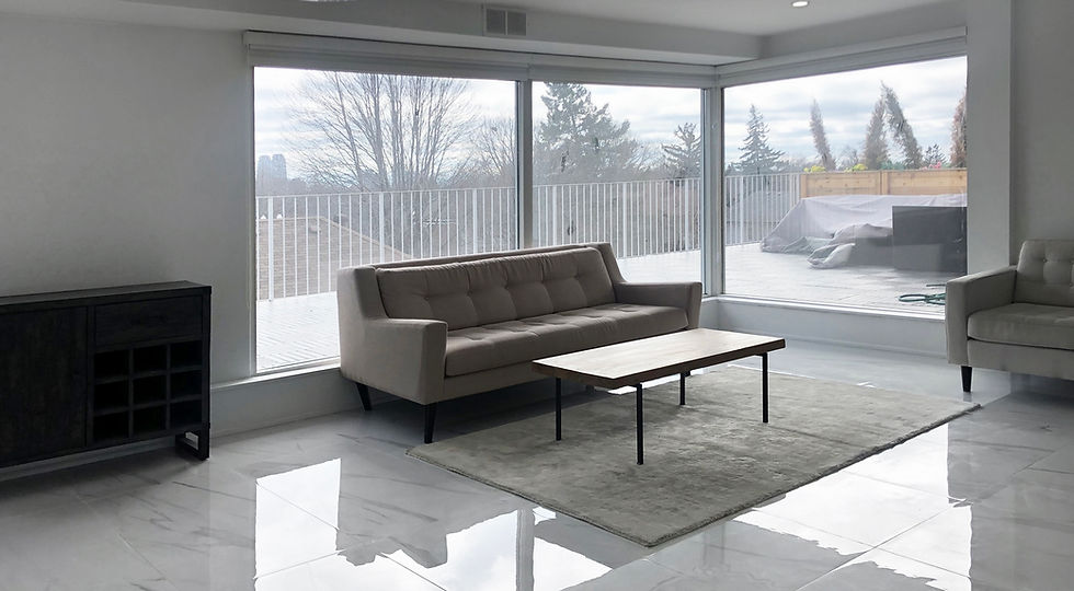 living room renovation