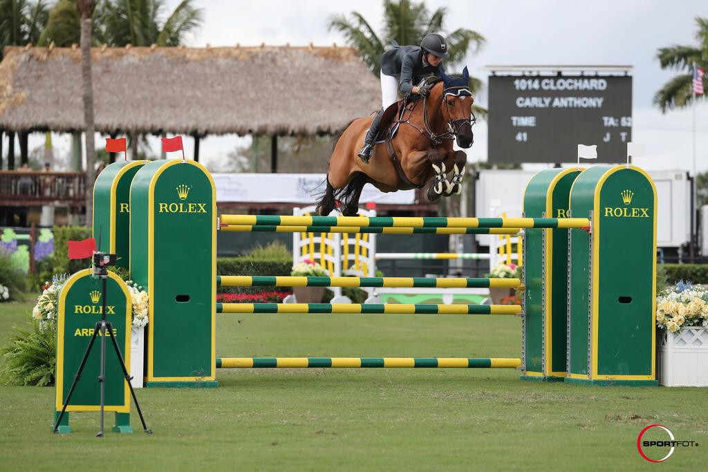 Carly Anthony Show Jumping Wellington FL About