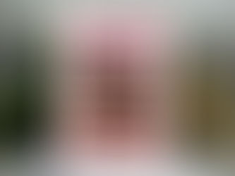 Pink and Red Striped Background Floral Cake Slice