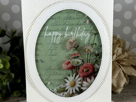 Transparent Shaker Happy Birthday