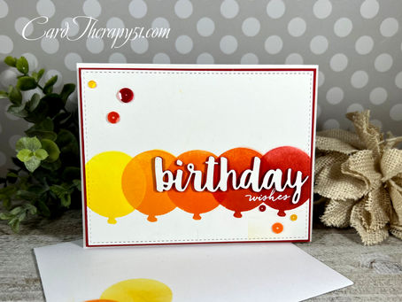 Party Balloons Birthday Wishes