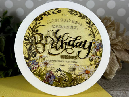 Transparent Birthday Wishes Circle